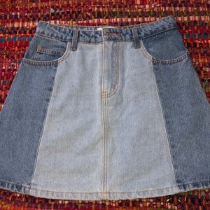 Princess Polly patchwork skirt